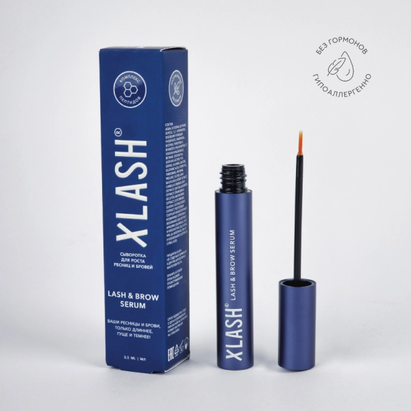 Сыворотка для роста ресниц XLASH Lash & Brow Serum 3,5 мл