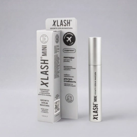 Удлиняющая термотушь с сывороткой для роста ресниц XLASH MINI Growth Serum Mascara, 1.5 г